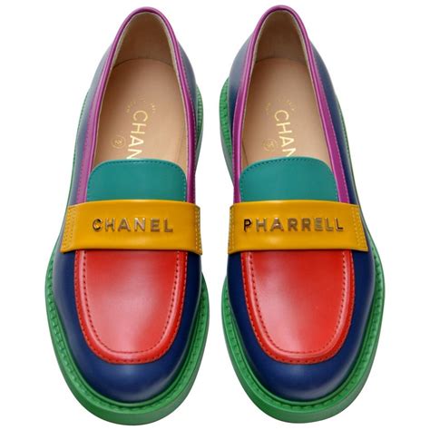 chanel pharrell loafer|chanel pharrell capsule collection.